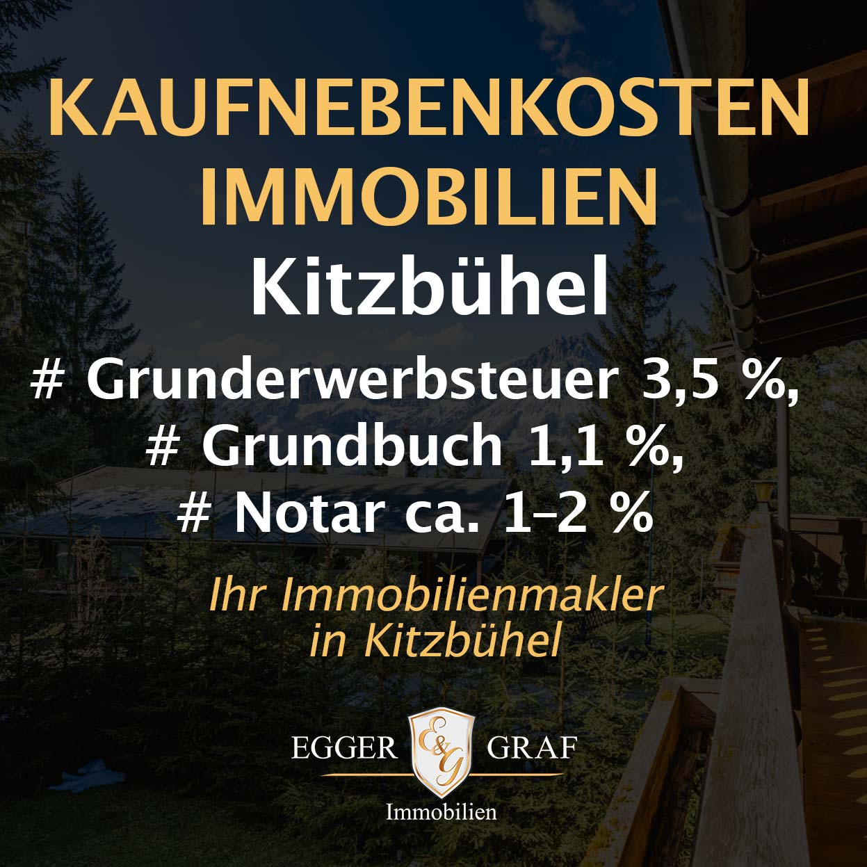 Kaufnebenkosten-Immobilien-Kitzbuehel Kaufnebenkosten Immobilien Kitzbuehel